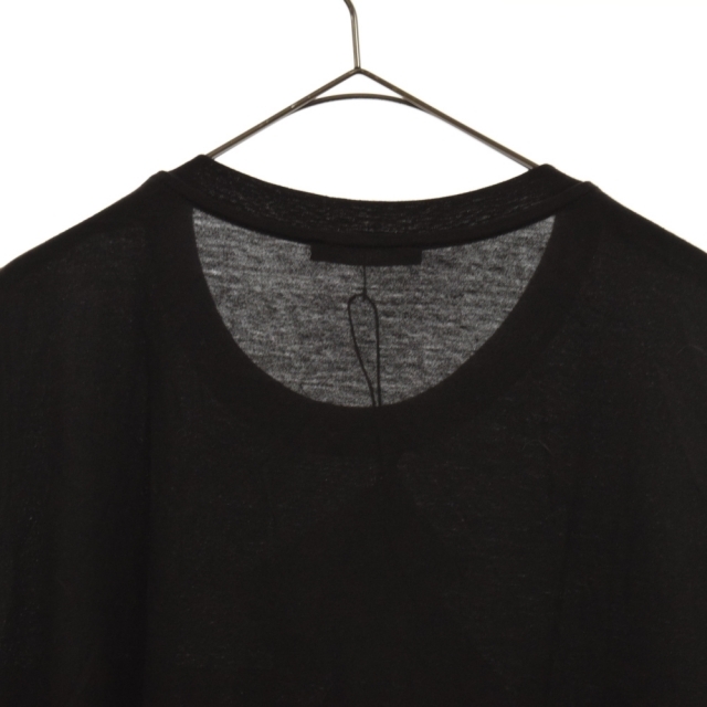 BALMAIN(バルマン)のBALMAIN バルマン フロントプリント ノースリーブTシャツ カットソー ブラック レディースのトップス(Tシャツ(半袖/袖なし))の商品写真
