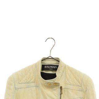 BALMAIN - BALMAIN バルマン BFR JACKET BIKER DENIM ヴィンテージ加工 ...