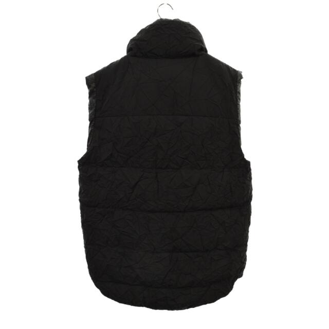 FACETASM ファセッタズム 18AW WRINKLED WOOL DOWN VEST MRC-VE-M02 シワ加工 ジップダウンベスト ブラック