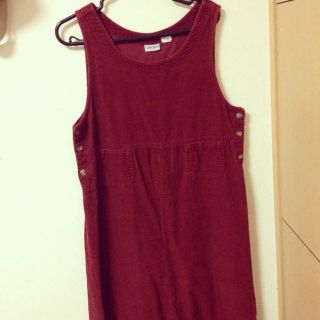 ハンジロー(HANJIRO)のHANJIRO コーデュロイワンピース(ロングワンピース/マキシワンピース)