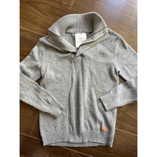 ザラキッズ(ZARA KIDS)のZARA  セーター　128 120 130 ニット グレー(ニット)