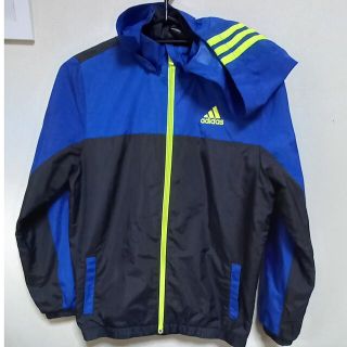 【140cm】adidas ブルゾン　ジャンパー(ジャケット/上着)