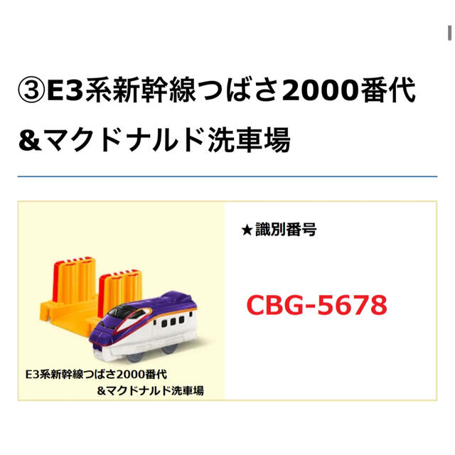 ハッピーセット　プラレール　2個 エンタメ/ホビーのおもちゃ/ぬいぐるみ(鉄道模型)の商品写真