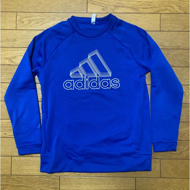 adidas(アディダス)のアディダス　トレーナー　キッズ160 キッズ/ベビー/マタニティのキッズ服男の子用(90cm~)(Tシャツ/カットソー)の商品写真