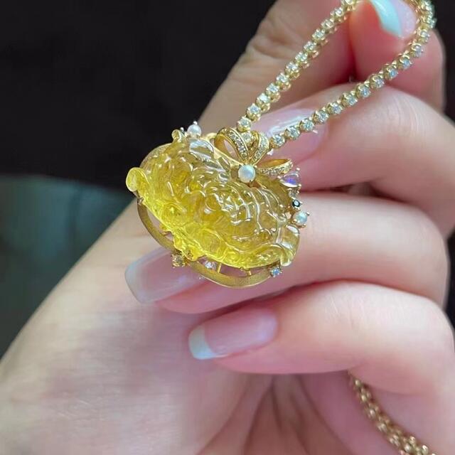 初売り】 ⭐︎【高級】トルマリン ペンダントトップ 18.9ct k18