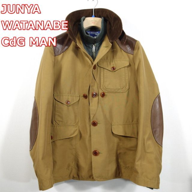 良品】ジュンヤワタナベマン ミリタリーリバーシブルハンティング