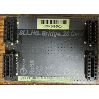 ASRock GEFORCE SLI用 ブリッジ SLI HB Bridge 2(PCパーツ)