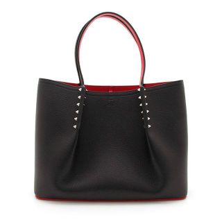 クリスチャンルブタン(Christian Louboutin)の中古美品 クリスチャン ルブタン カバロック スモール トートバッグ ブラック(トートバッグ)