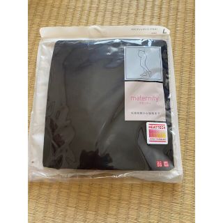 ユニクロ(UNIQLO)のユニクロ　マタニティレギンス　ヒートテック　L(マタニティタイツ/レギンス)