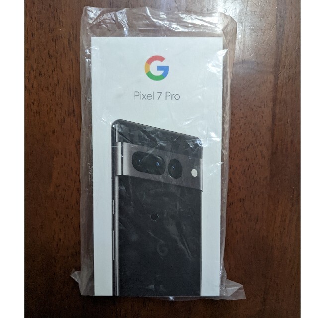 新品 未使用 pixel7 pro 128GB Obsidian simフリー