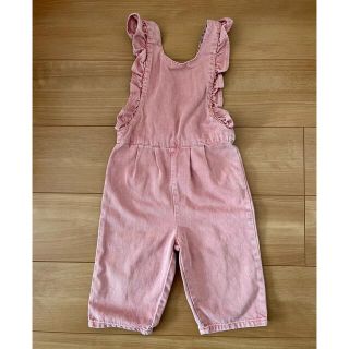 ザラキッズ(ZARA KIDS)のZARA ピンクサロペット(パンツ/スパッツ)