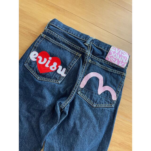エヴィス EVISU ハート 刺繍 ジーンズ 大阪限定 | so80.com.br