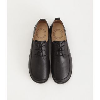 レペット(repetto)のHOCCO レザーレースアップシューズ黒　23.5  牛革　本革(ローファー/革靴)