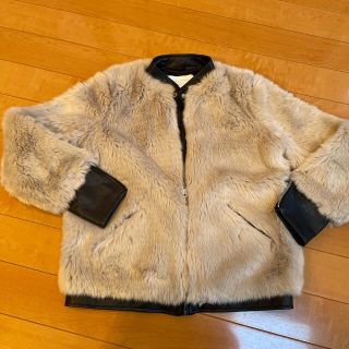 ザラ(ZARA)のjade様専用　ZARA ファーライダース(ライダースジャケット)