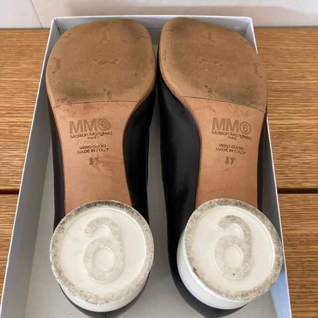 MM6(エムエムシックス)のMM6 BALLET SHOES 37.0 ほぼ未使用　裏張り済み☆ レディースの靴/シューズ(バレエシューズ)の商品写真