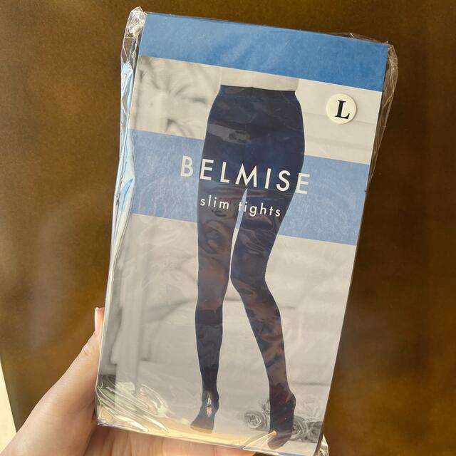 ベルミス(BELMISE)スリムタイツ L コスメ/美容のダイエット(エクササイズ用品)の商品写真