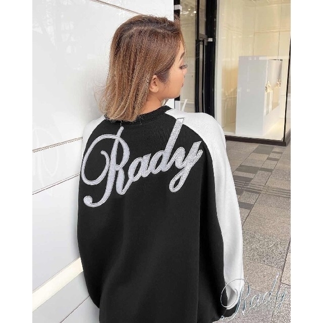 ♥️Rady♥️ バックロゴトレーナー free