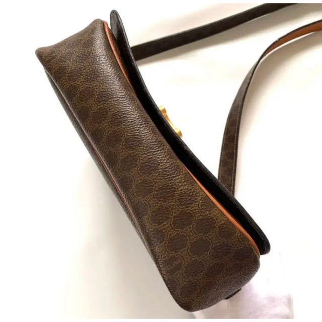 celine - CELINE セリーヌ ショルダーバッグ マカダム柄 金具 レザー