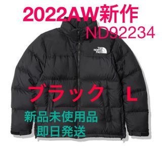 ザノースフェイス(THE NORTH FACE)の●ノースフェイス ヌプシジャケット 2022AW新作 ND92234 ブラックL(ダウンジャケット)