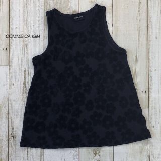 コムサイズム(COMME CA ISM)のCOMME CA ISM ベロア　ジャンパースカート　ワンピース　90cm(ワンピース)