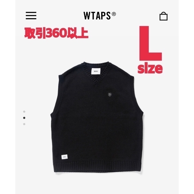 W)taps - WTAPS 2022FW DITCH VEST BLACK Lサイズ の通販 by でぶちゃん's shop｜ダブルタップス