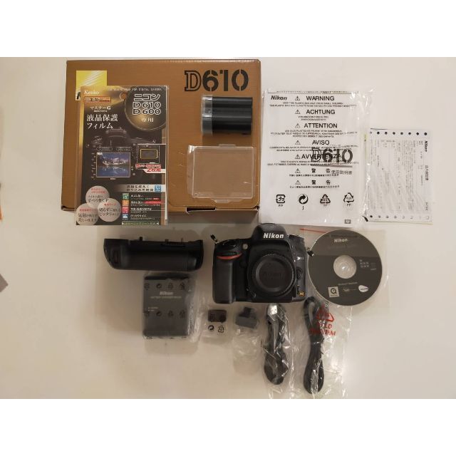 美品】Nikon D610 / 純正縦グリセット 撮影枚数8799 55%以上節約 ... 【美品】Nikon D610 / 純正縦グリセット 撮影枚数8799