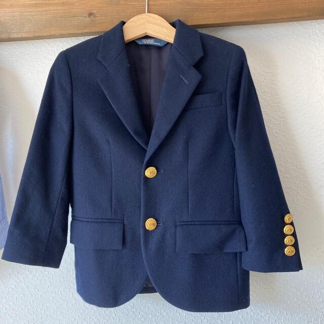 POLO RALPH LAUREN(ポロラルフローレン)のポロ　ラルフローレン　キッズ　ジャケットとシャツ　セット キッズ/ベビー/マタニティのキッズ服男の子用(90cm~)(ドレス/フォーマル)の商品写真