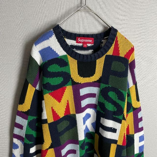 ☆セール supreme ニットセーター 総柄 - 通販 - www.bonkulovic.com