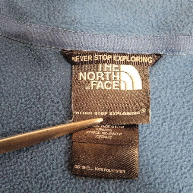 THE NORTH FACE(ザノースフェイス)の【ノースフェイス】メンズ　フリース　XXL  古着　MADE IN JORDAN メンズのトップス(スウェット)の商品写真