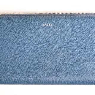 バリー／BALLY 長財布 財布 ウォレット レディース 女性 女性用レザー 革 本革 ライトブルー 水色 6191745 GROSVENOR W  WALLET 小銭入れあり