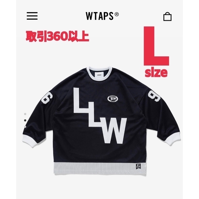 お得新品 WTAPS 2022FW NETMINDER LS BLACK Lサイズ 2023新品