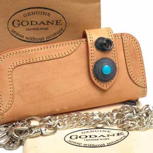 ゴダン/GODANE 長財布 財布 ウォレット メンズ 男性 男性用レザー 革