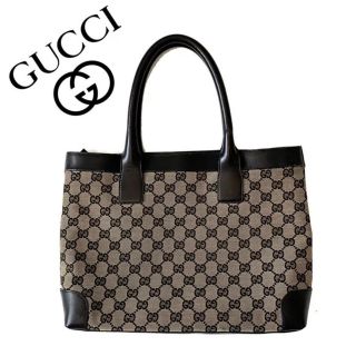 グッチ(Gucci)のGUCCI グッチ トートバッグ gg柄 キャンバス ハンドバッグ レディース(トートバッグ)