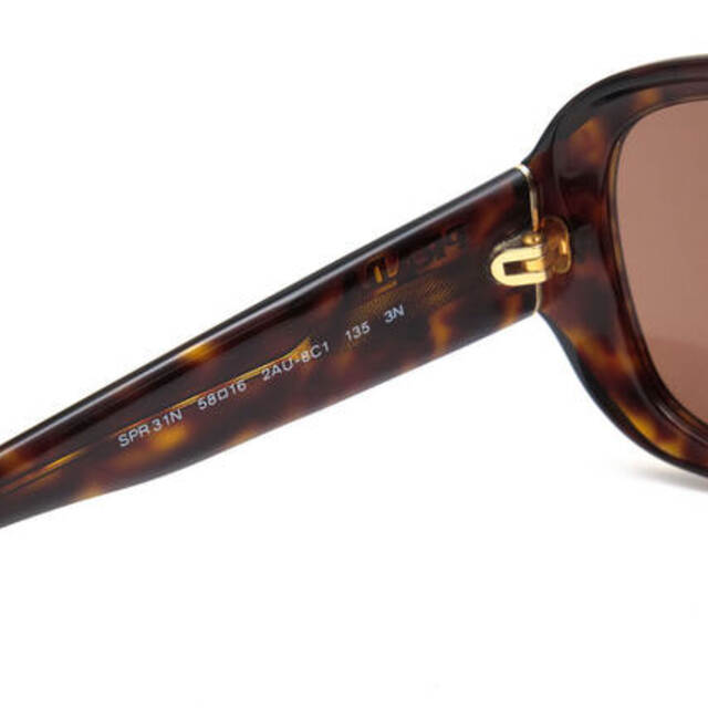 PRADA(プラダ)のプラダ／PRADA サングラス 眼鏡 レディース 女性 女性用プラスチック ダークブラウン 茶 ブラウン  SPR31N PRADAロゴ レディースのファッション小物(サングラス/メガネ)の商品写真