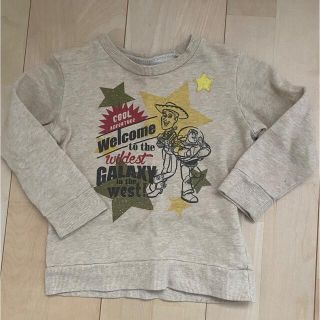 ベルメゾン(ベルメゾン)の☆ベルメゾン　ディズニー　トイストーリー柄　トレーナー　100cm☆(Tシャツ/カットソー)