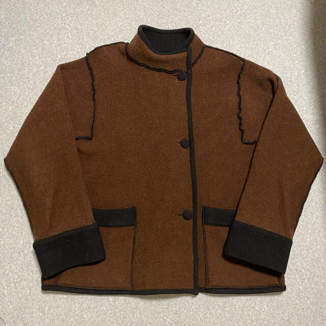 flax reversible wool jacket   希少　3wayジャケット/アウター