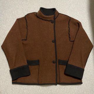 flax reversible wool jacket   希少　3way (ロングコート)