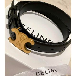 celine - 極美品 セリーヌ CELINE レザー ベルト 馬車 ブラウン 茶の通販 by ぽんた's shop｜セリーヌならラクマ