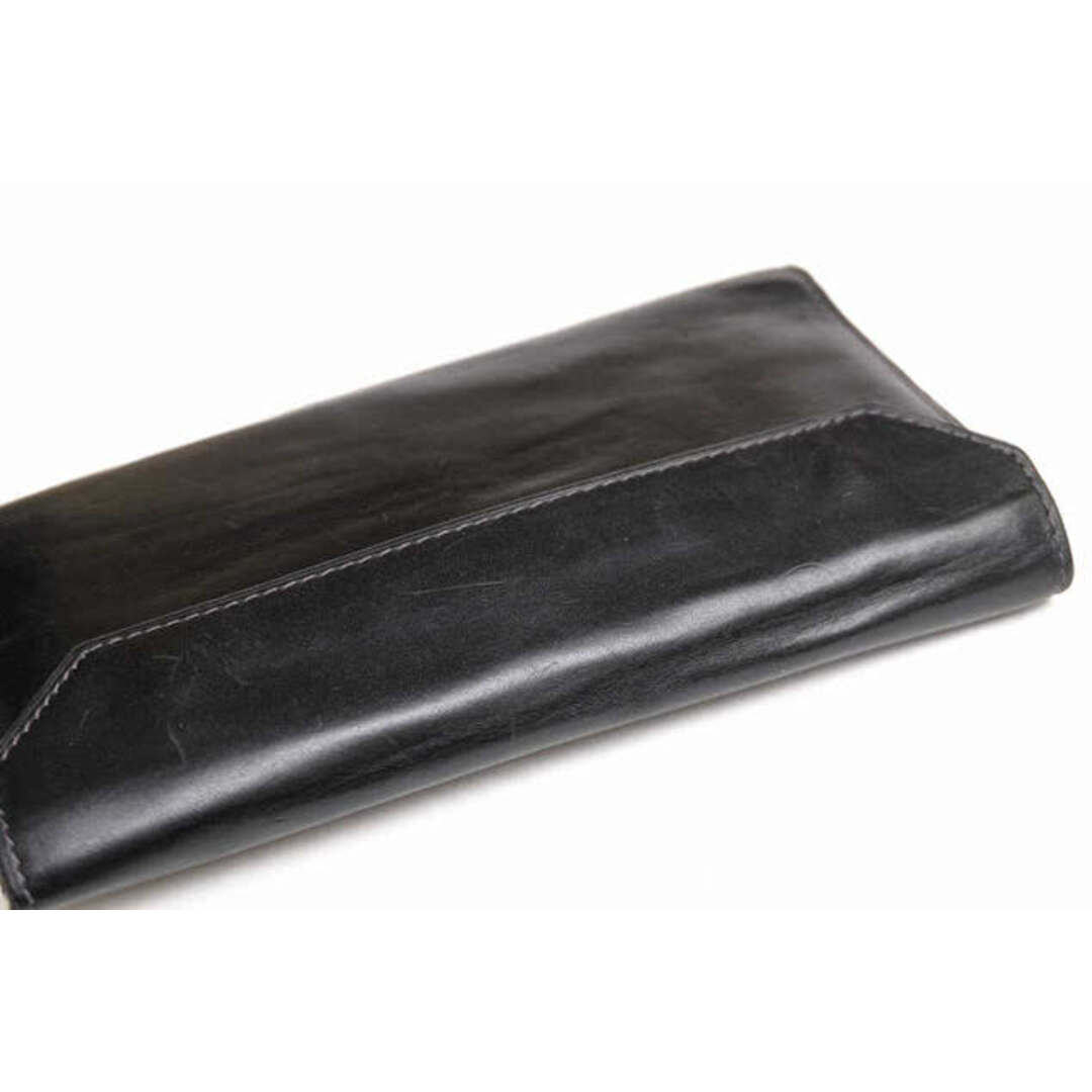 ダニエル&ボブ/Daniel&Bob 長財布 財布 ウォレット メンズ 男性 男性用レザー 革 本革 ブラック 黒 CASTELLO RODI 小銭入れあり 三つ折り