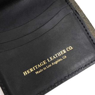 ヘリテージレザー/HERITAGE LEATHER 財布 ウォレット メンズ 男性