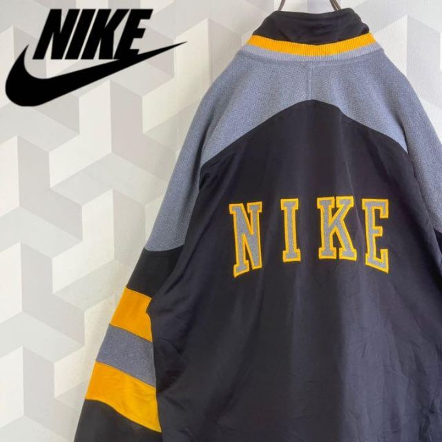 90s銀タグ】ヴィンテージ ナイキ トラックジャケット ジャージ nike-