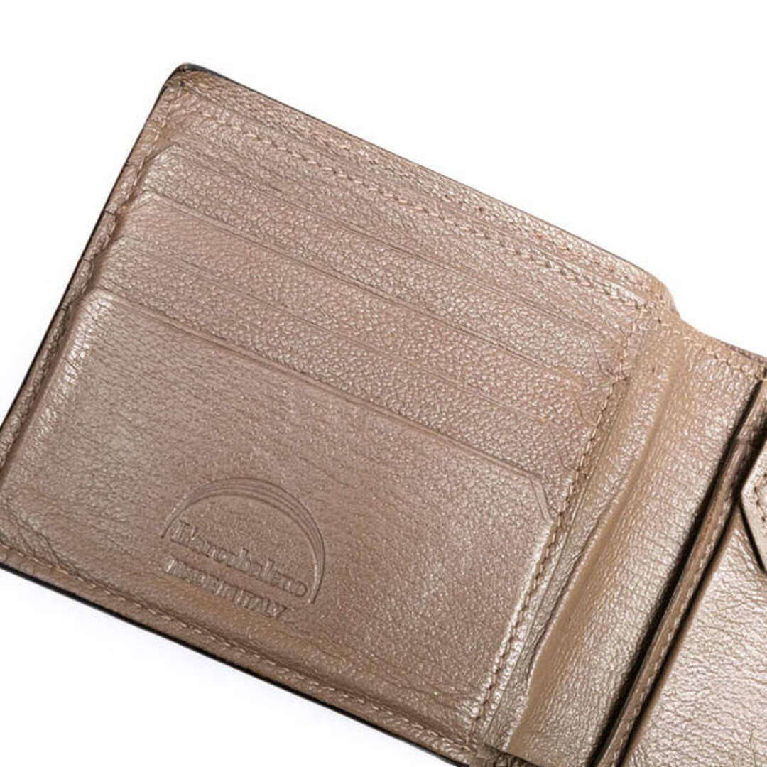 ラルコバレーノ/L'arcobaleno 財布 ウォレット メンズ 男性 男性用レザー 革 本革 ブルー 青 LA398GT 小銭入れあり 二つ折り