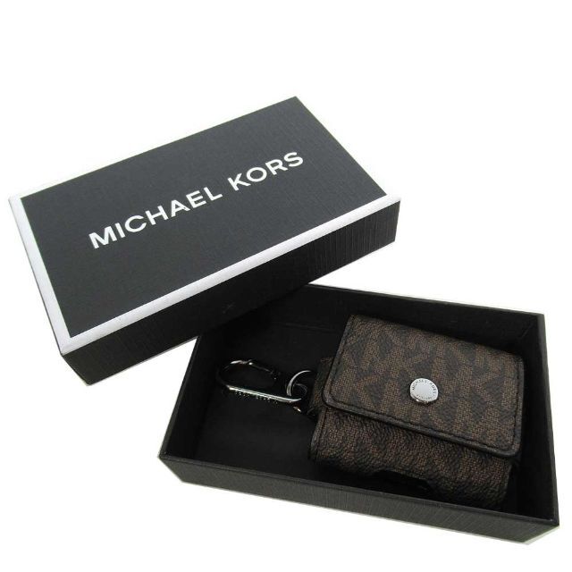 Michael Kors(マイケルコース)の【新品】マイケルコース キーホルダー 36H0LHRL1B BROWN  メンズのファッション小物(キーホルダー)の商品写真