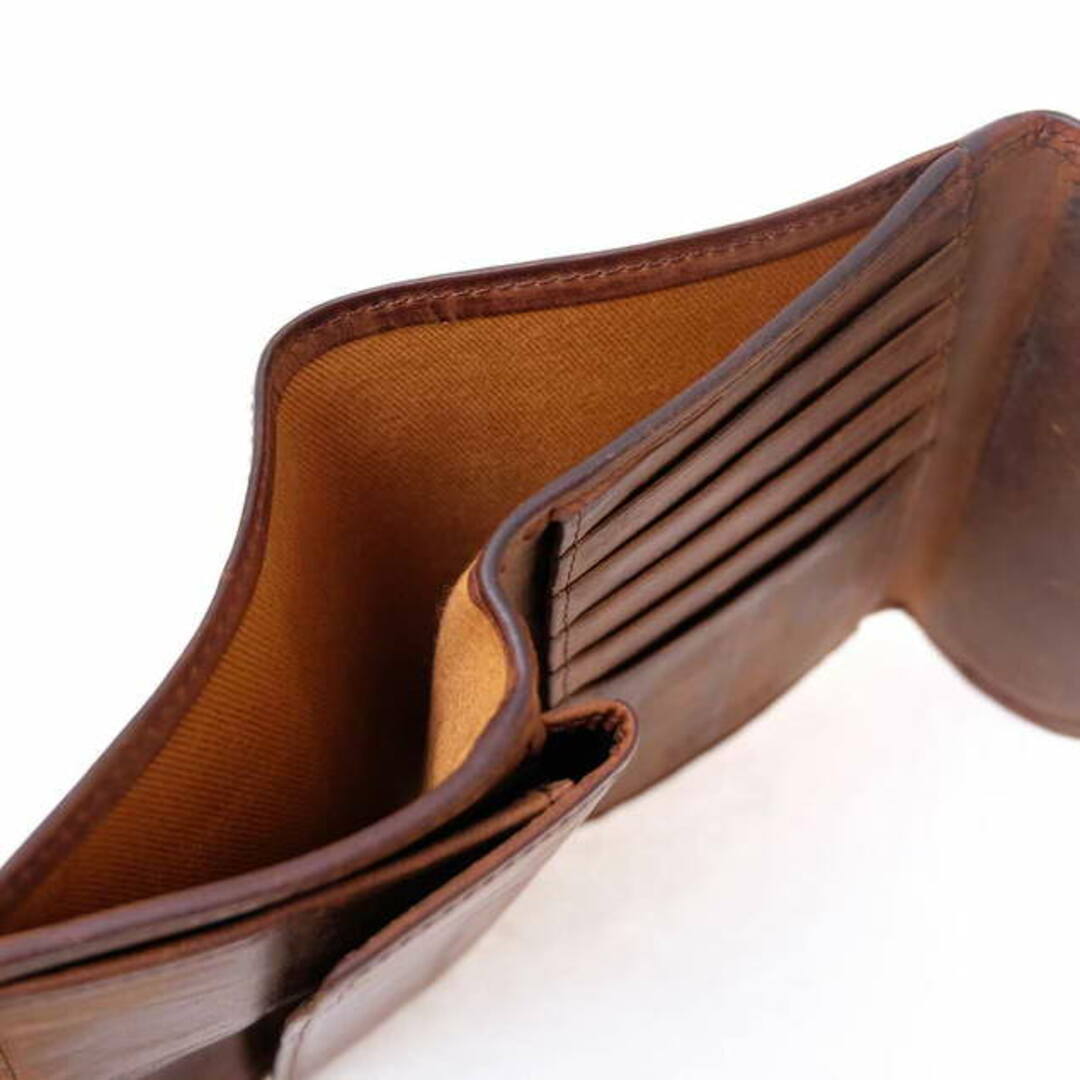 セトラー/SETTLER 財布 ウォレット メンズ 男性 男性用レザー 革 本革 ブラウン 茶 OW-1112 3 FOLD PURSE 三つ折り