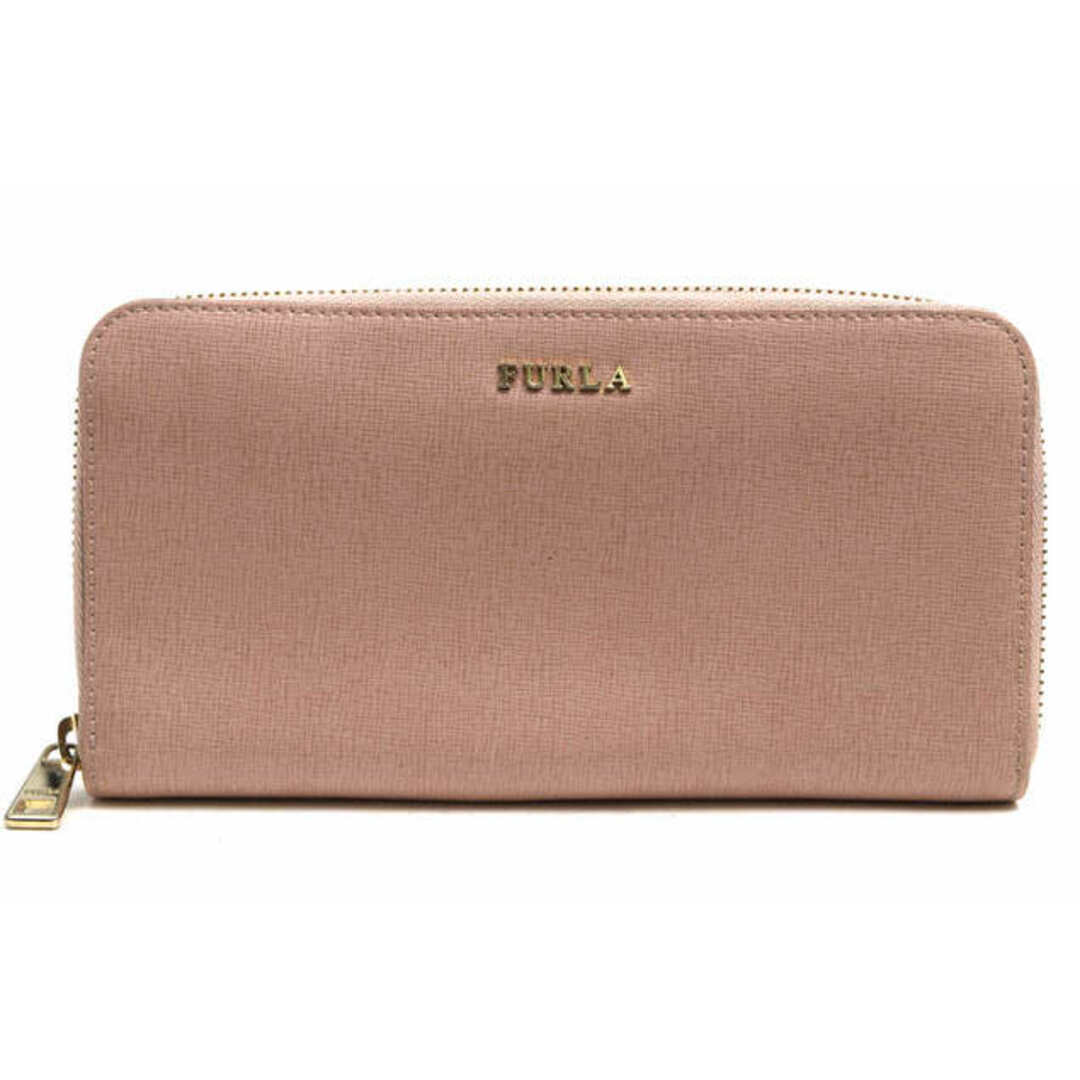 フルラ／FURLA 長財布 財布 ウォレット レディース 女性 女性用レザー 革 本革 ピンク  894753 BABYLON ZIP AROUND バビロン 小銭入れあり ラウンドジップ ラウンドファスナー