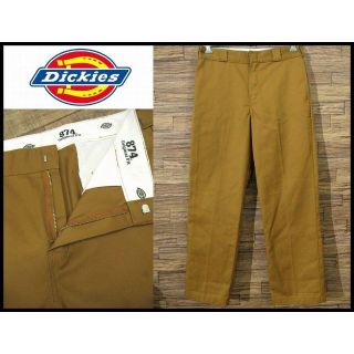 ディッキーズ(Dickies)のトラス様専用 G② ディッキーズ 874 ワーク パンツ チノパン 茶W34(チノパン)