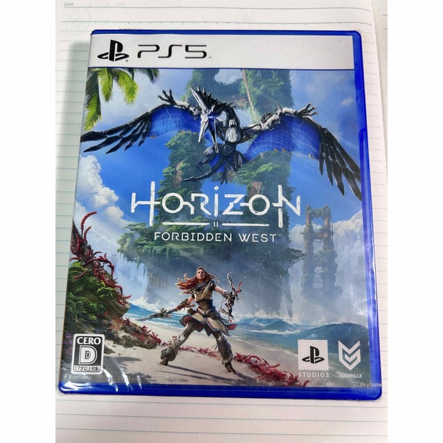 PlayStation(プレイステーション)の新品未開封 Horizon Forbidden West PS5 ホライゾン エンタメ/ホビーのゲームソフト/ゲーム機本体(家庭用ゲームソフト)の商品写真