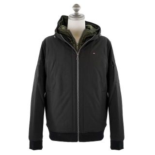 トミーヒルフィガー(TOMMY HILFIGER)の中綿ジャケット TOMMY HILFIGER 158AP223 ブラック S(ダウンジャケット)