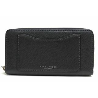 マークバイマークジェイコブス(MARC BY MARC JACOBS)のマーク バイ マークジェイコブス／MARC BY MARC JACOBS 長財布 財布 ウォレット レディース 女性 女性用レザー 革 本革 グレー 灰色  M0008168 Recruit Continental Wallet 小銭入れあり シボ革 シュリンクレザー ラウンドジップ ラウンドファスナー(財布)