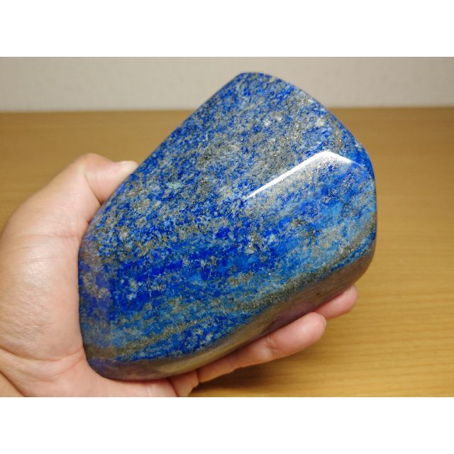 鮮青 621g ラピスラズリ 原石 鉱物 宝石 鑑賞石 自然石 誕生石 水石